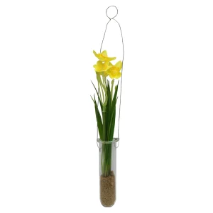 Depot Fleur Artificielle Narcisse En Eprouvette^ Arbres Artificiels