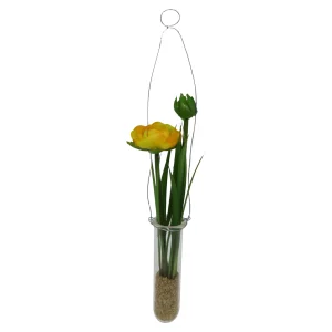 Depot Fleur Artificielle Renoncule En Tube A Essai^ Arbres Artificiels