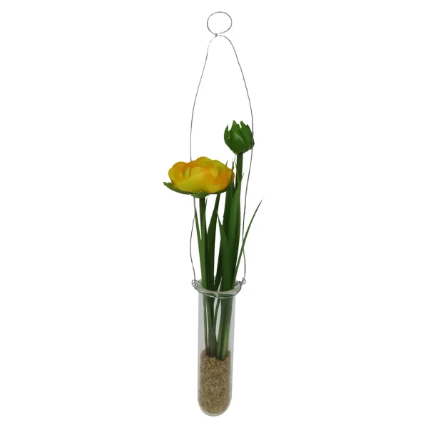 Depot Fleur Artificielle Renoncule En Tube A Essai^ Arbres Artificiels