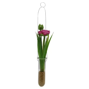 Depot Fleur Artificielle Renoncule En Tube A Essai^ Arbres Artificiels