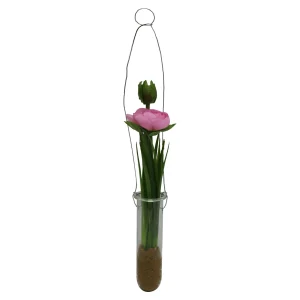 Depot Fleur Artificielle Renoncule En Tube A Essai^ Arbres Artificiels