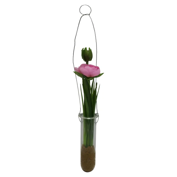 Depot Fleur Artificielle Renoncule En Tube A Essai^ Arbres Artificiels
