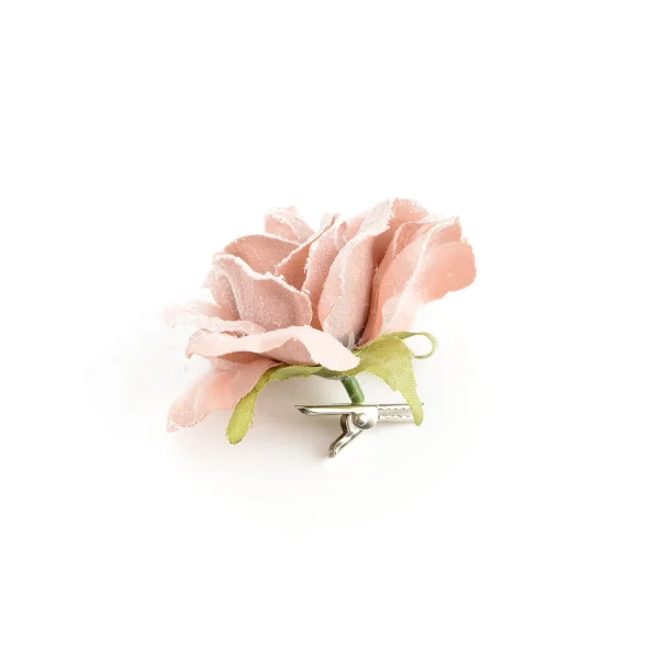 Depot Fleur Artificielle Rose Sur Clip^ Décoration De La Couronne De L'Avent