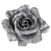 Depot Fleur Artificielle Scintillante Rose Sur Clip^ Décoration De La Couronne De L'Avent