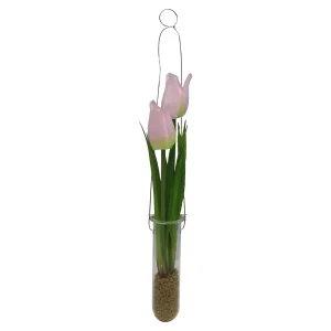 Depot Fleur Artificielle Tulipe En Tube A Essai^ Arbres Artificiels