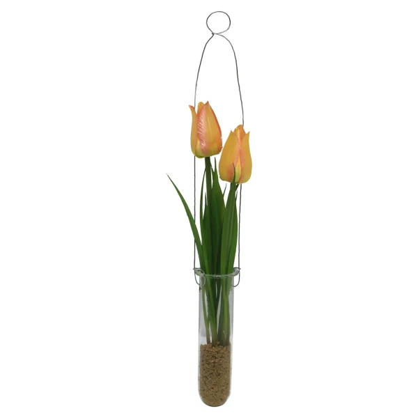 Depot Fleur Artificielle Tulipe En Tube A Essai^ Arbres Artificiels
