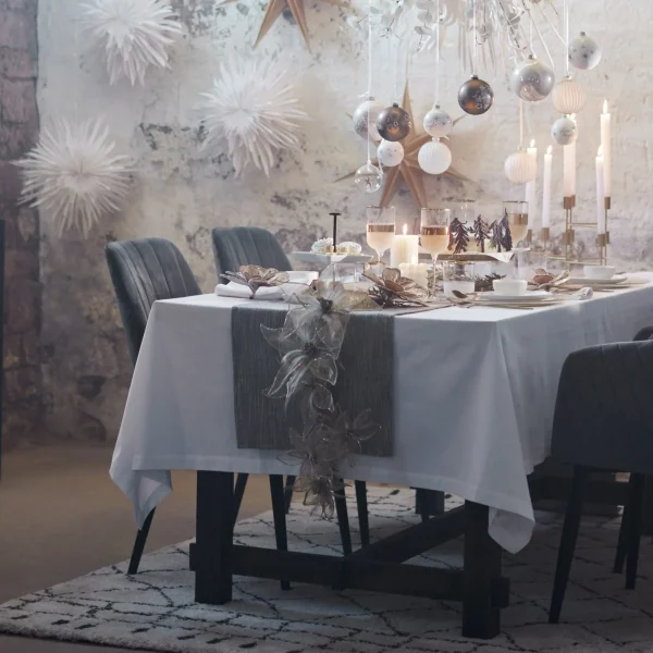 Depot Fleur Décorative Scintillante En Organza Sur Clip^ Décoration De La Couronne De L'Avent