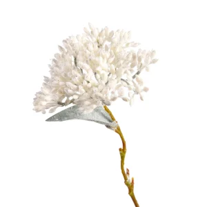 Depot Fleur De Tige Artificielle Herbe Des Neiges^ Fleurs