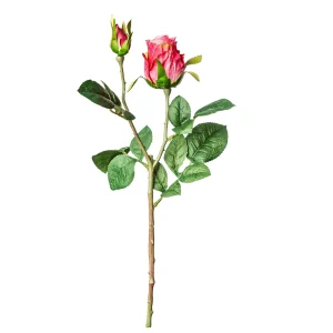 Depot Fleur De Tige Artificielle Rose