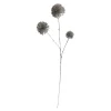 Depot Fleur De Tige Artificielle Allium Glam^ Décoration De La Couronne De L'Avent