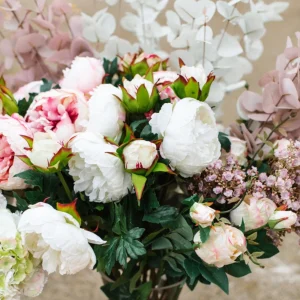 Depot Fleur De Tige Artificielle Rose