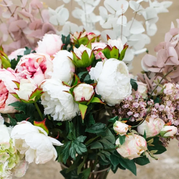 Depot Fleur De Tige Artificielle Rose