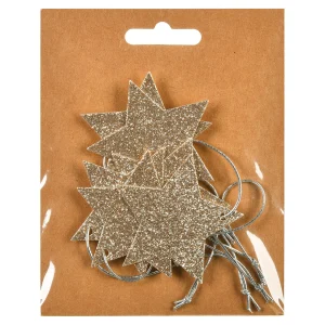 Depot Geschenkanhanger Glitzerstern^ Étiquettes Cadeaux