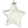 Depot Glas-Baumschmuck Holo Stern^ Pendentifs & Clips