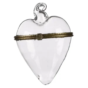 Depot Glas-Baumschmuck Medaillon Herz^ Pendentifs & Clips