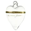 Depot Glas-Baumschmuck Medaillon Herz^ Pendentifs & Clips