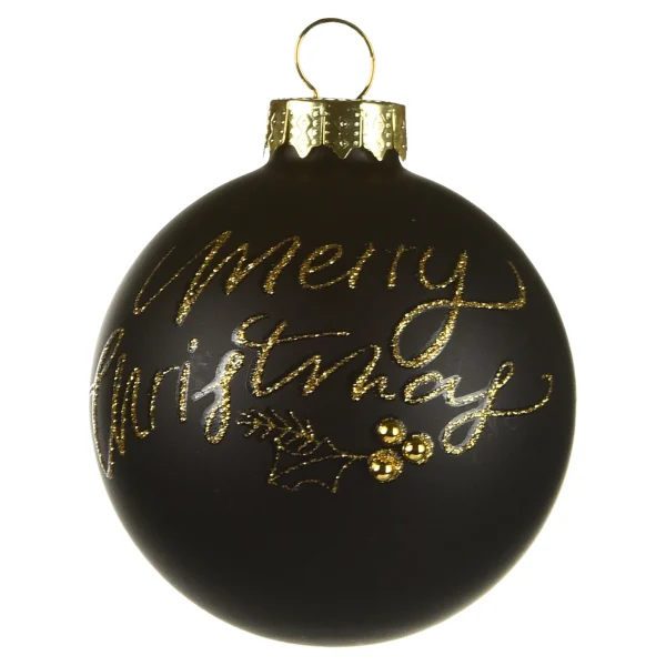 Depot Glas-Baumschmuck Merry Christmas^ Boules & Pointes D'Arbres
