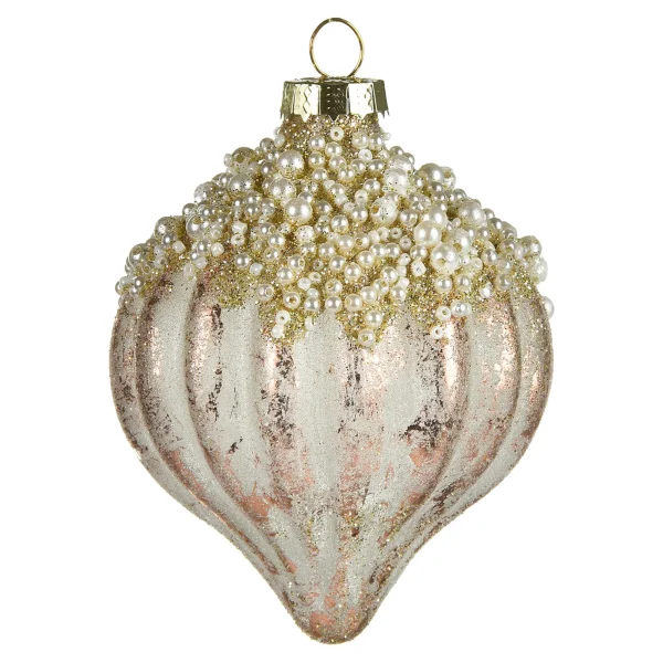 Depot Glas-Baumschmuck Pearls^ Pendentifs & Clips