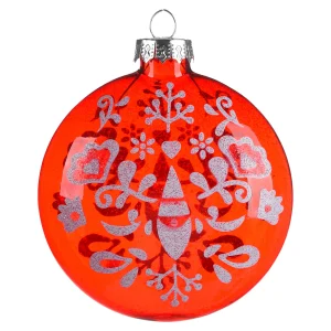 Depot Glas-Baumschmuck Taler Niko Folklore^ Boules & Pointes D'Arbres