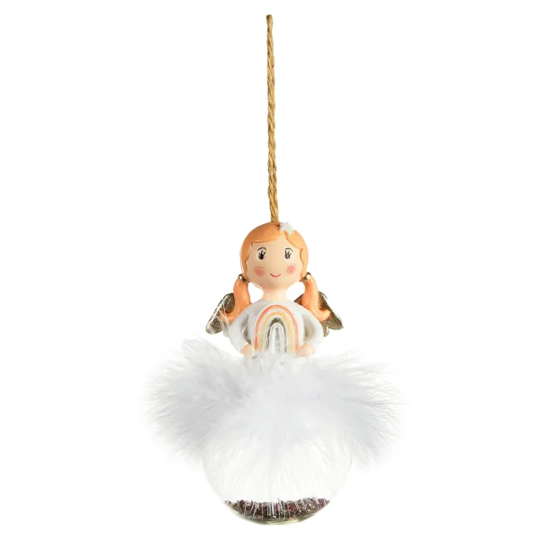 Depot Glas-Deko-Anhanger Engel Rainbow^ Pendentifs & Clips