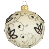 Depot Glas-Weihnachtskugel Floral^ Boules & Pointes D'Arbres