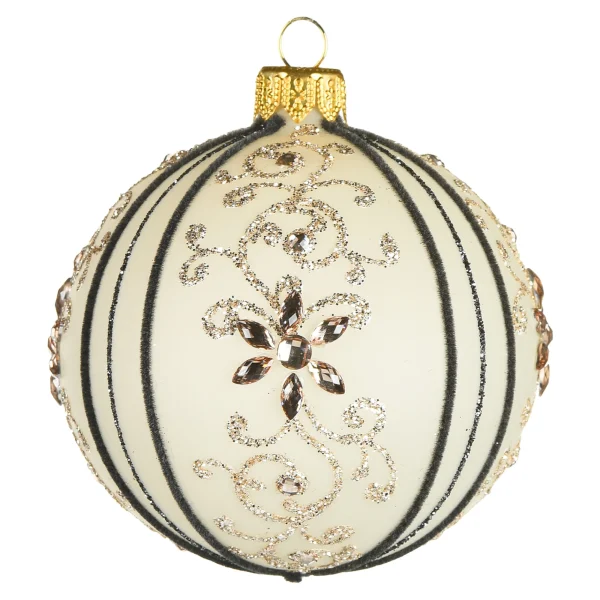 Depot Glas-Weihnachtskugel Florale^ Boules & Pointes D'Arbres