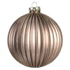 Depot Glas-Weihnachtskugel Glitterstripe^ Boules & Pointes D'Arbres