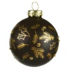 Depot Glas-Weihnachtskugel Hohoho^ Boules & Pointes D'Arbres