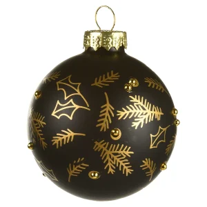 Depot Glas-Weihnachtskugel Hohoho^ Boules & Pointes D'Arbres