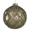 Depot Glas-Weihnachtskugel Sugar Romb^ Boules & Pointes D'Arbres