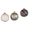 Depot Glas-Weihnachtskugel-Set Spiral^ Boules & Pointes D'Arbres