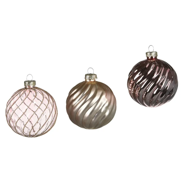 Depot Glas-Weihnachtskugel-Set Spiral^ Boules & Pointes D'Arbres