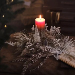 Depot Guirlande Glimmer Sur Clip^ Décoration De La Couronne De L'Avent