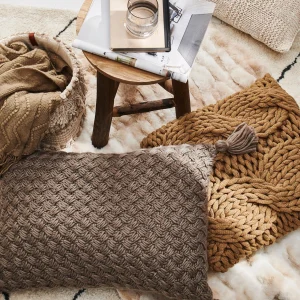 Depot Housse De Coussin Diagonally Knit^ Coussin