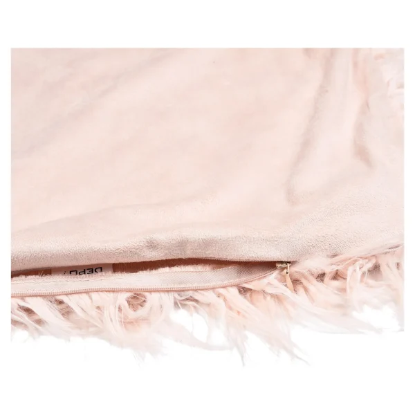 Depot Housse De Coussin En Fourrure Synthetique Furry^ Coussin
