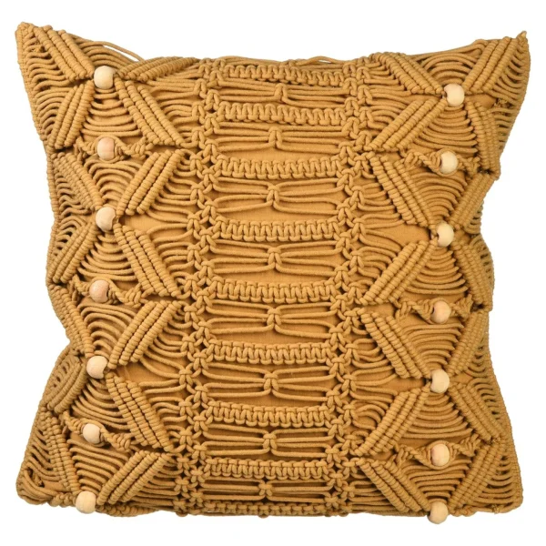 Depot Housse De Coussin En Macrame Woodie