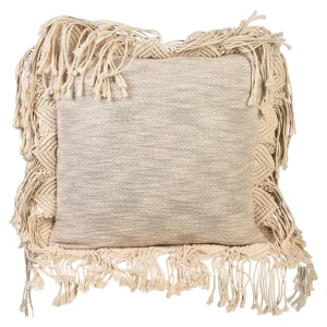 Depot Housse De Coussin En Macrame