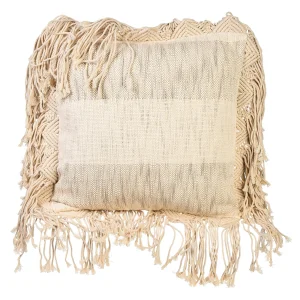 Depot Housse De Coussin En Macrame Stripe
