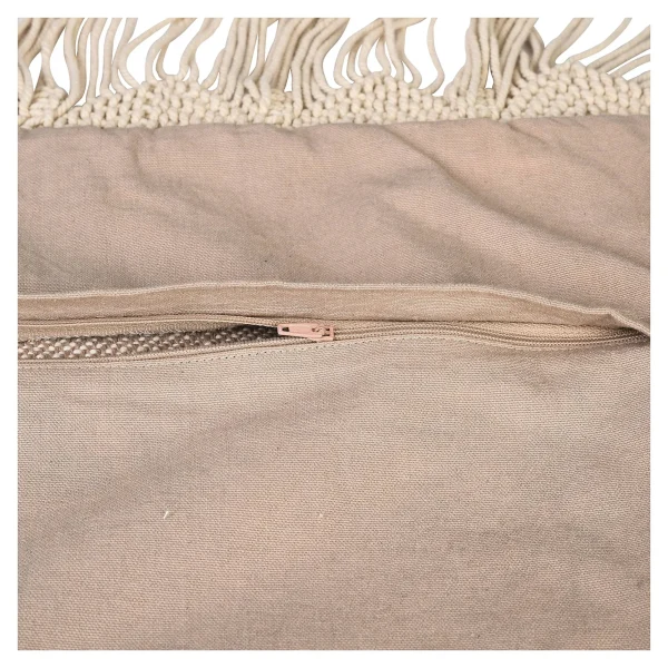Depot Housse De Coussin En Macrame