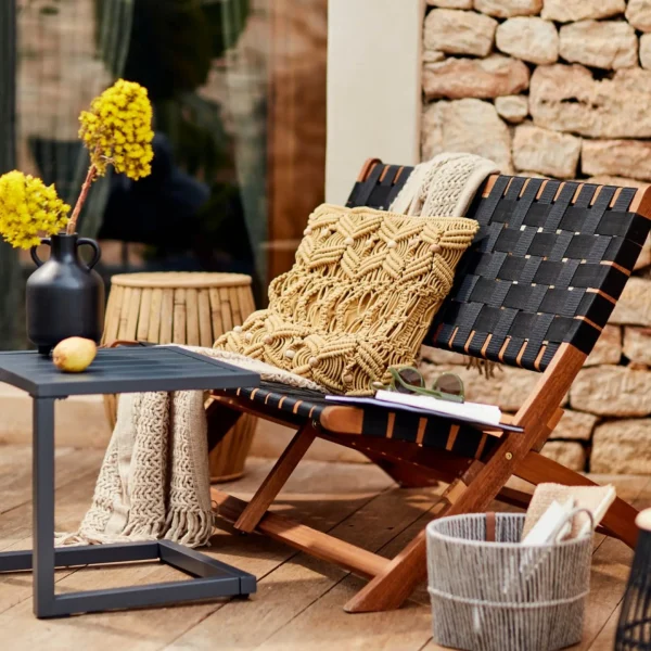 Depot Housse De Coussin En Macrame Woodie