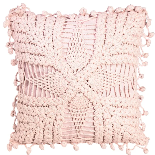 Depot Housse De Coussin En Tricot Flower^ Coussin