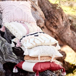 Depot Housse De Coussin En Tricot Flower^ Coussin