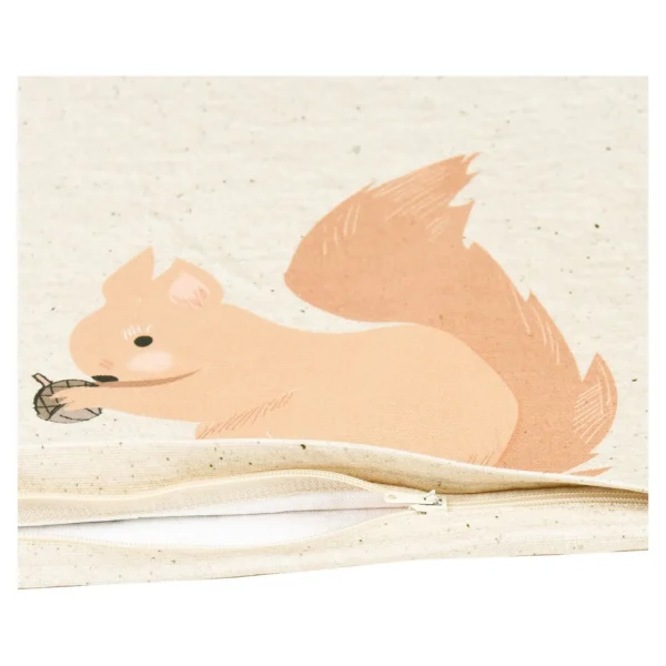 Depot Housse De Coussin Reversible Little Friends