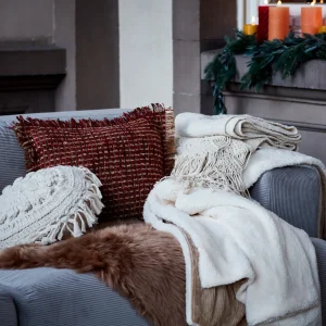 Depot Housse De Coussin Structure Shine^ Coussin