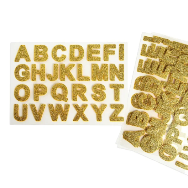 Depot Kit D'Autocollants Abc Glitter^ Calendrier De L'Avent