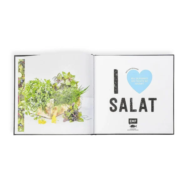 Depot Livre De Recettes I Love Salad