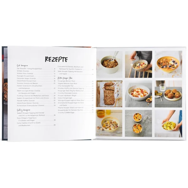 Depot Livre De Recettes Muesli Croustillant & Granola