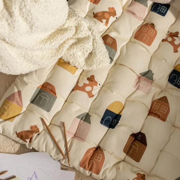 Depot Matelas De Sol Reversible Little Farm