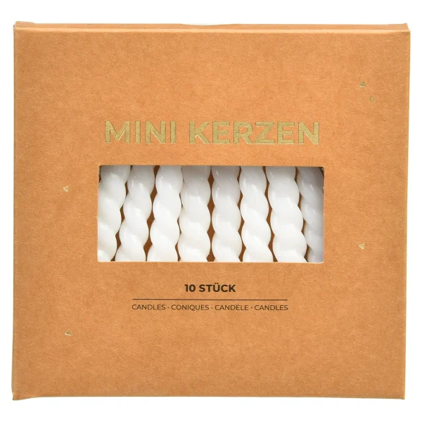 Depot Mini-Bougies Pointues^ Bougies De L'Avent