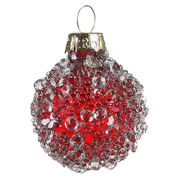 Depot Mini-Boule De Noël En Verre Glimmer Pearls^ Décoration De La Couronne De L'Avent